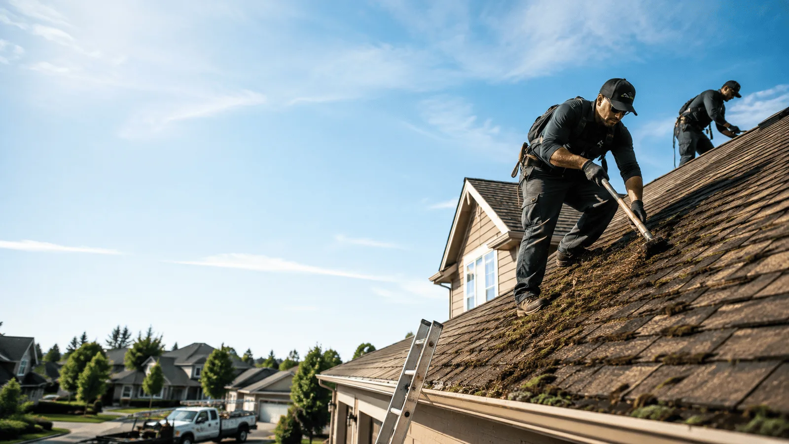 Roof Moss Removal in North Hampton, OH near me